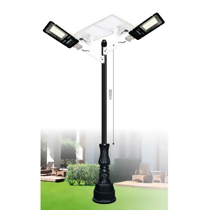 Đèn trụ sân vườn năng lượng mặt trời - SOLAR- TRỤ 152