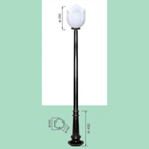 Đèn sân vườn led TRỤ 005