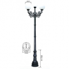 Đèn sân vườn led TRỤ 032