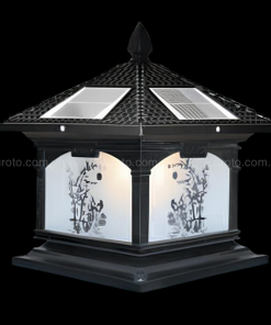 Đèn trụ cổng SOLAR-418E