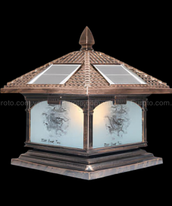 Đèn trụ cổng SOLAR-415C