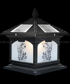 Đèn trụ cổng SOLAR-418C