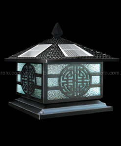 Đèn trụ cổng SOLAR-406C