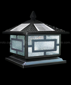 Đèn trụ cổng SOLAR-407B