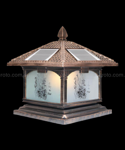 Đèn trụ cổng SOLAR-413A