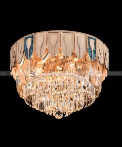 Đèn Mâm Pha Lê Khảm Xà Cừ Euroto MFL-295